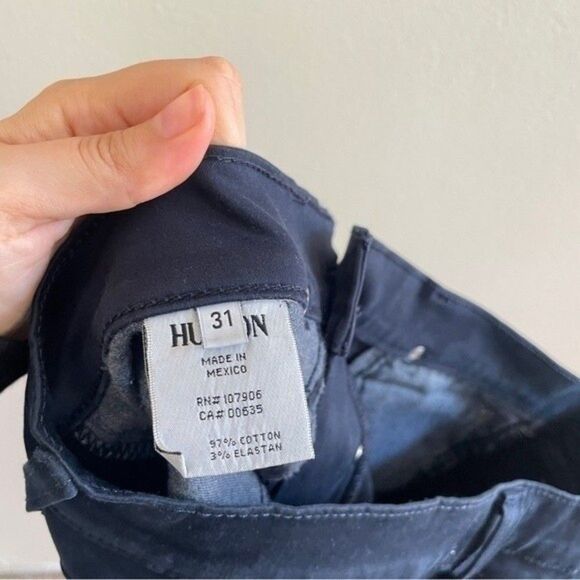 Mens Hudson Byron 5 Pocket Jeans Navy size 31 - Picture 7 of 8